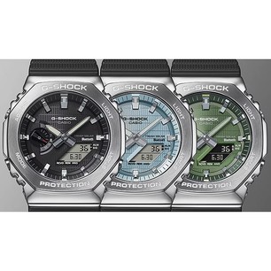 Японские наручные часы Casio G-Shock GM-2100-1ADR