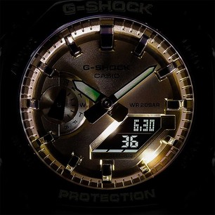 Японские наручные часы Casio G-Shock GA-2100GB-1A
