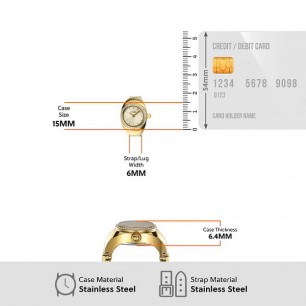 Часы-кольцо Fossil ES5319