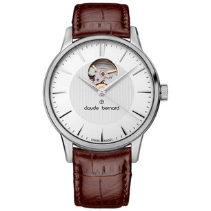 Швейцарские часы Claude Bernard  Classic Automatic Open Heart 85017-3-AIN