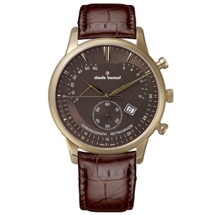 Швейцарские часы Claude Bernard  Classic Chronograph 01506-37R-BRIR