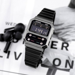 Японские наручные часы Casio Vintage A-100WEGG-1A
